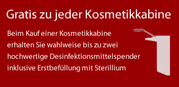 Gratis Desinfektionsmittelspender + Erstbef&uuml;llung