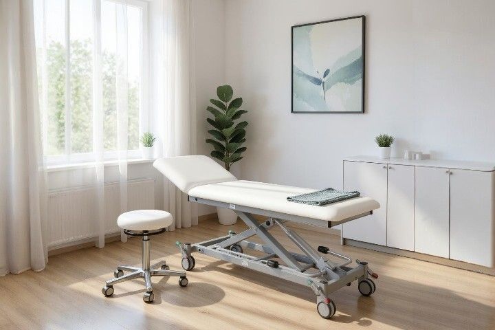 Premium Behandlungsliege höhenverstellbar »DX1« | Modell 1000