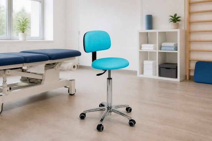 Ecopostural Arbeitsstuhl »S4621« mit Rückenlehne und Rollen
