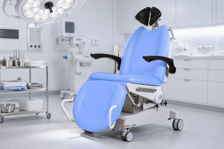 Mobiler OP-Behandlungsstuhl »FoZa Surgi« elektrisch für ambulante Chirurgie