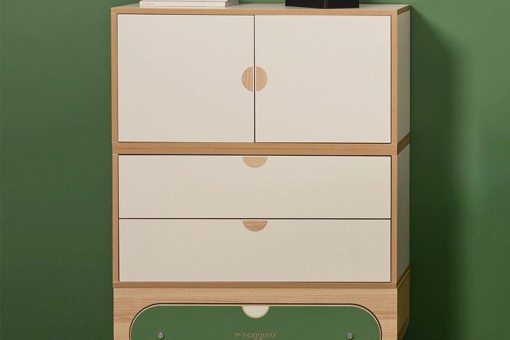 Ikon Modulare Kommode 2M, Grau