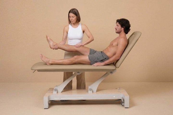 Massageliege Naggura Nuuna 2L Starter Massage, Grau
