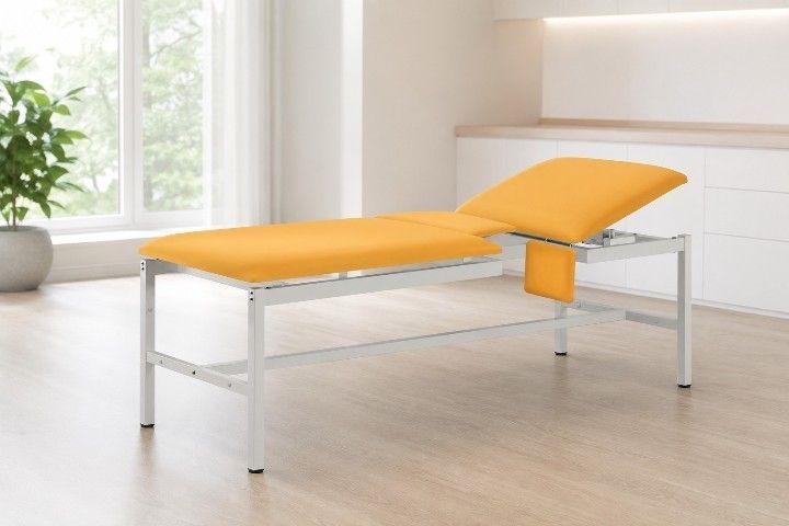 Echokardiographie-Liege »VS-CARDIO« mit Echoausschnitt | 65 cm Liegenbreite, stationär