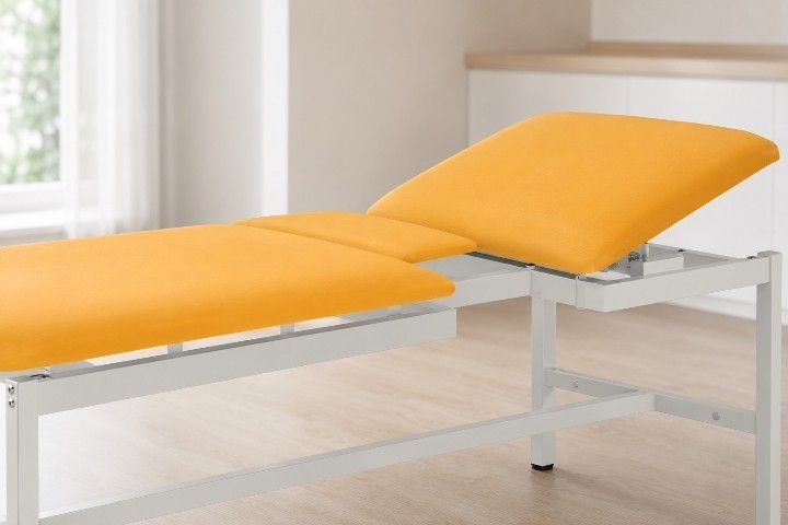 Echokardiographie-Liege »VS-CARDIO« mit Echoausschnitt | 65 cm Liegenbreite, stationär