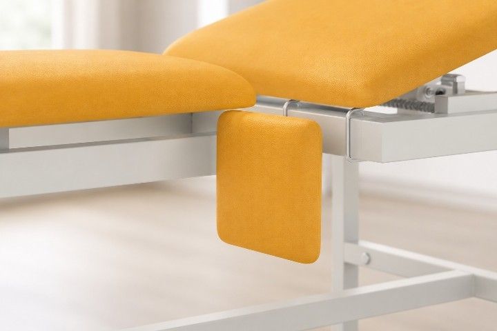 Echokardiographie-Liege »VS-CARDIO« mit Echoausschnitt | 65 cm Liegenbreite, mobil