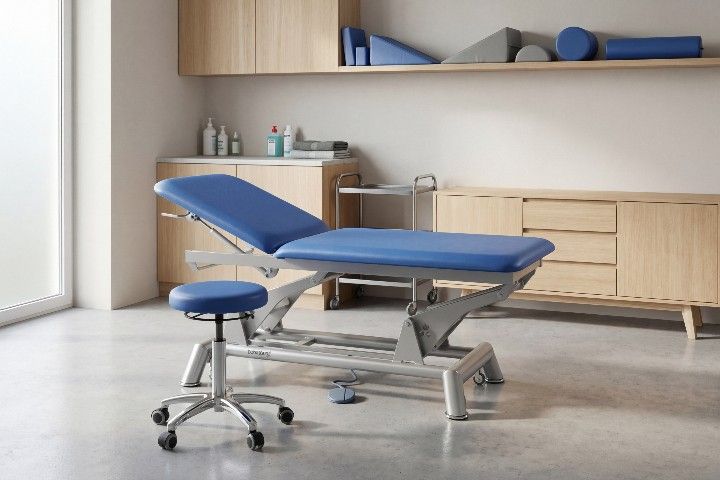 Ecopostural Bobathliege »250« /2-tlg. + Gratis Rollhocker