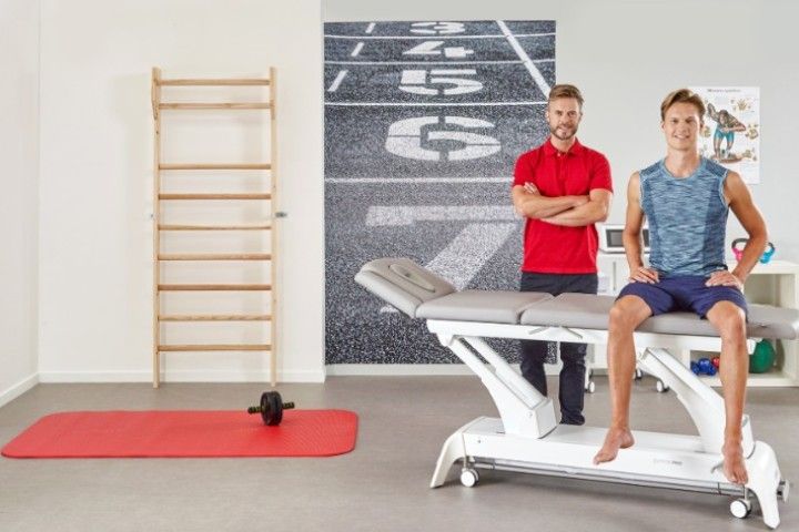 Therapieliege Gymna »PRO T7 / T7X« i-Control | PRO Pack Optionspakete Comfort, Comfort+, Safety+