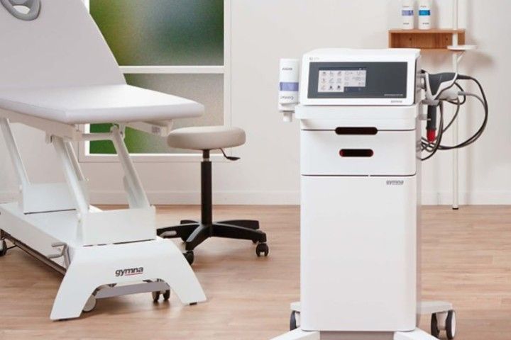 Gymna »Shock Master 500« Stoßwellentherapiegerät | mit Gerätewagen und viel Zubehör