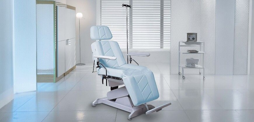 Behandlungsstuhl »Lemi Med« für Blutentnahme, Hämodialyse und Infusionen