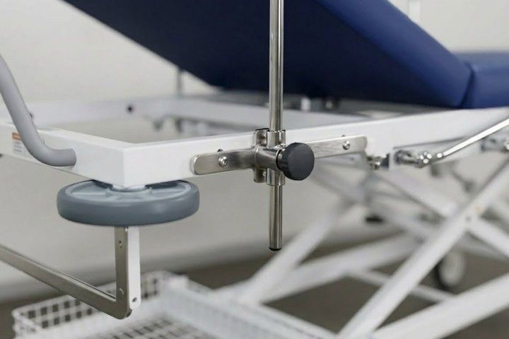 Sitzliege & Transportliege, Schocklage, großes Kopfteil