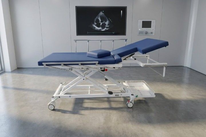 Echokardiographieliege elektrisch höhenverstellbar, langes Kopfteil | Serie 2000XL, Modell 2550/2551