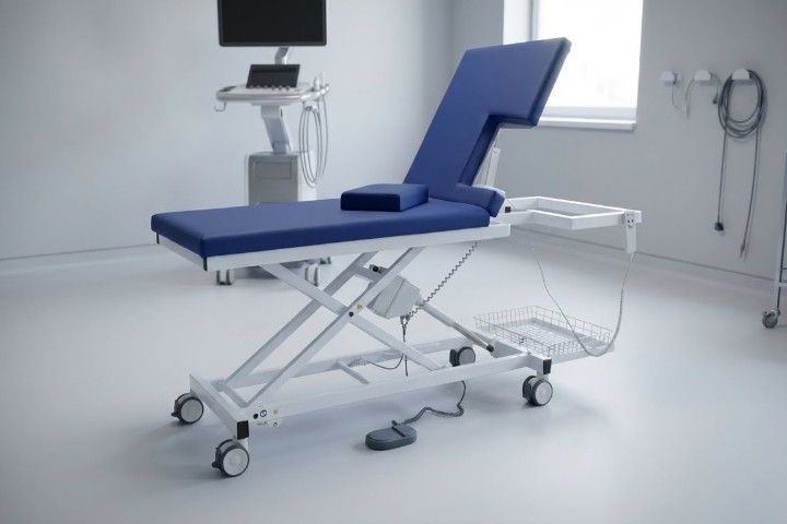 Echokardiographieliege elektrisch höhenverstellbar, langes Kopfteil | Serie 2000XL, Modell 2550/2551