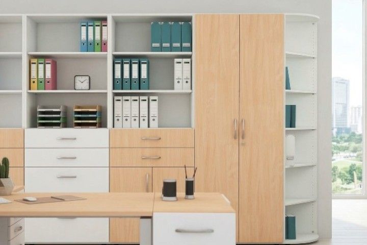 Geramöbel Flügeltürenschrank mit Standfüßen, Griff links oder rechts, 40x42x180,8 cm, Weiß/Weiß