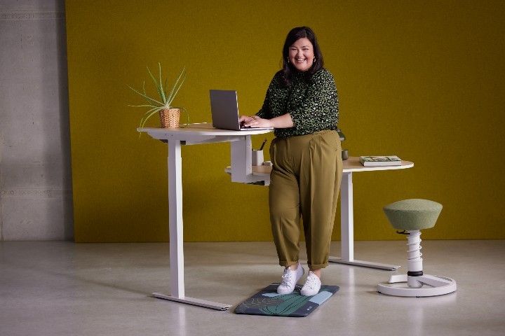 Aeris Bürohocker »Swopper Work« | mit Rollen und Rückenlehne