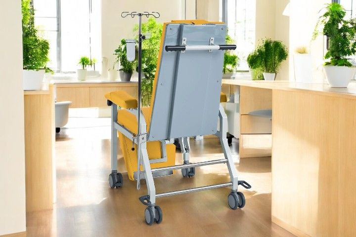 Blutentnahmestuhl, Infusionsstuhl, Apherese Stuhl HAEMO-FLEXA Cuneo Mobil ZF