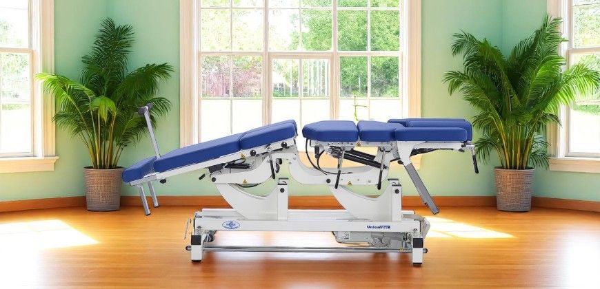 Chiropraktik Liege »Ther Drop Swing« | 4-Segment-Dropfunktion, Flexion-Distraktion, elektrisch höhenverstellbar