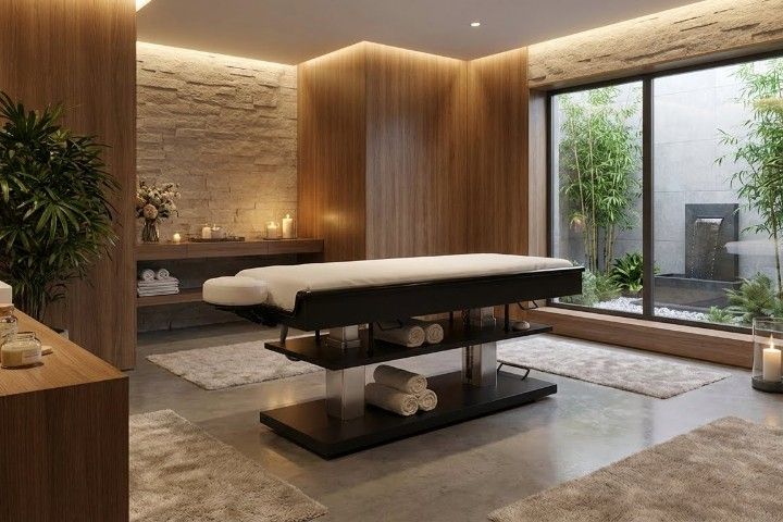 Wellnessliege und Kosmetikliege »Aquatic«