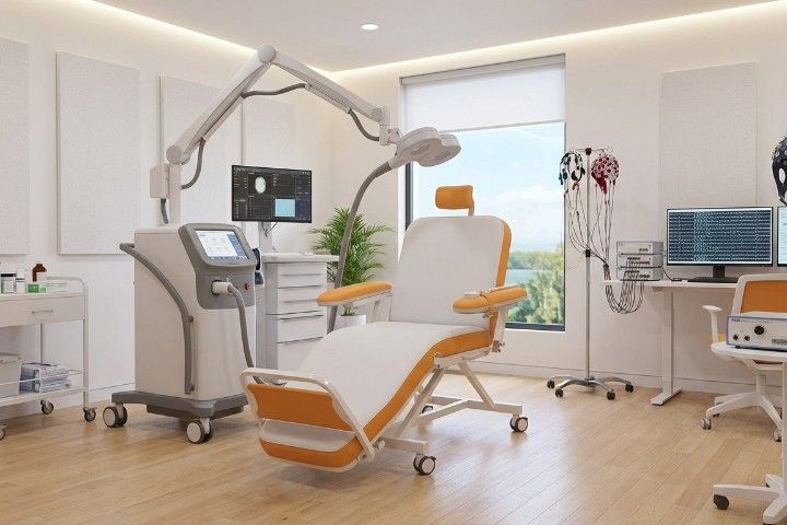 Digiterm Behandlungsstuhl »Comfort-2 Eco« mit speziellem TMS-Optionssatz