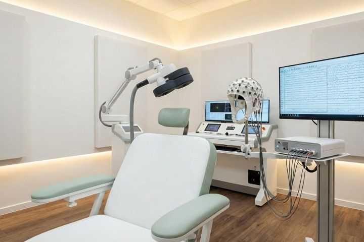 Digiterm Behandlungsstuhl »Comfort-2 Eco« mit speziellem TMS-Optionssatz