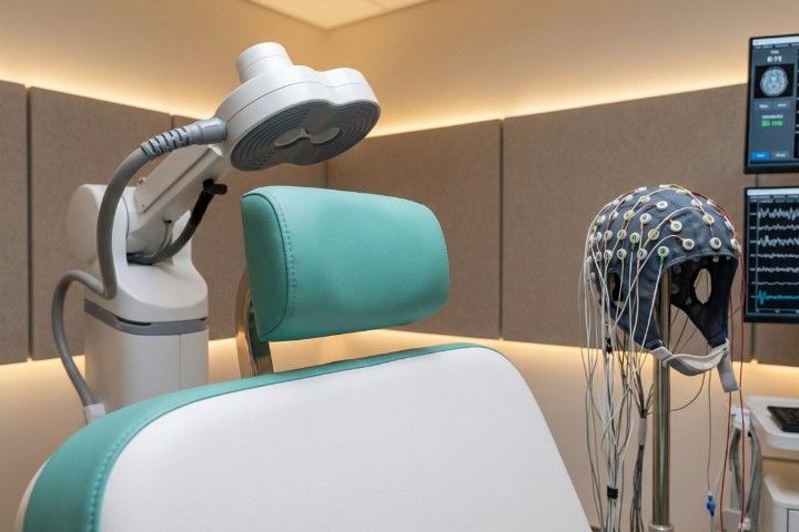 Digiterm Behandlungsstuhl »Comfort-2 Eco« mit speziellem TMS-Optionssatz