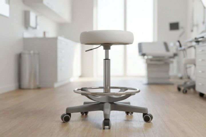 Lemi Drehhocker »021« extra hoch mit Fußring