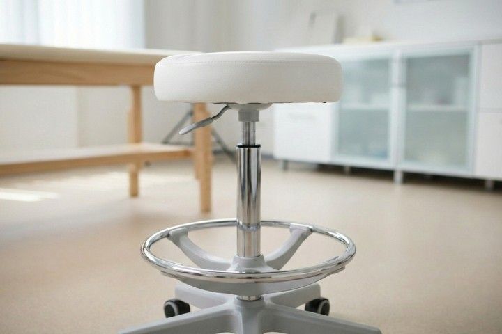 Lemi Drehhocker »021« extra hoch mit Fußring