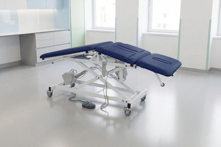 Echokardiographie-Liege, beidseitige Echoausschnitte, Dachstellung, Anti-/ Trendelenburg | Modell 2695 XLE