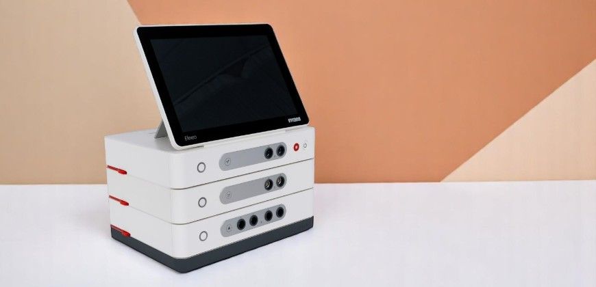 Gymna »Elexeo« Ultraschalltherapie-Steuergerät mit großem und kleinem Kopf