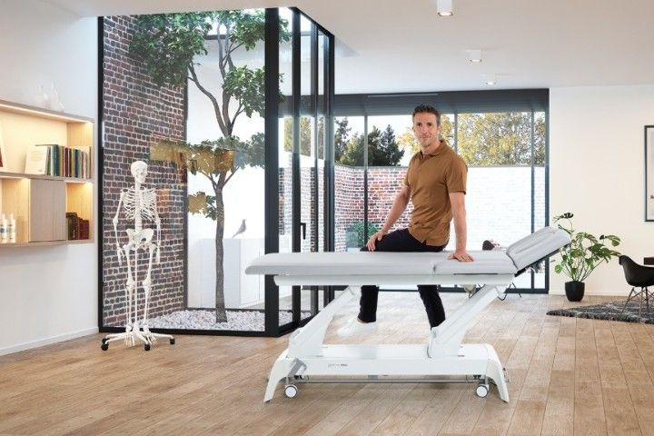 Behandlungsliege Gymna »PRO T3 / T3X« i-Control | PRO Pack Optionspakete Comfort, Comfort+, Safety+