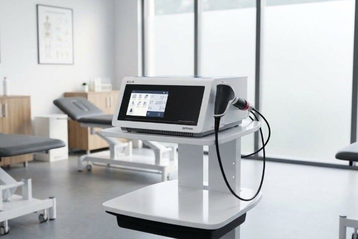 Gymna »ShockMaster 300« Stoßwellentherapiegerät | optional mit mobilem Gerätewagen