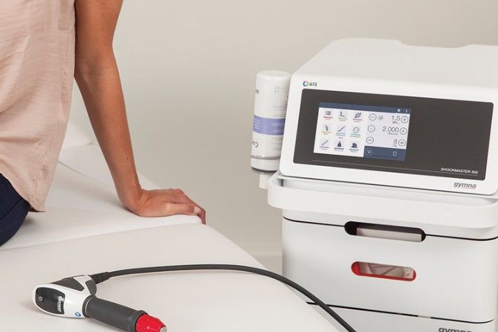 Gymna »Shock Master 500« Stoßwellentherapiegerät | mit Gerätewagen und viel Zubehör