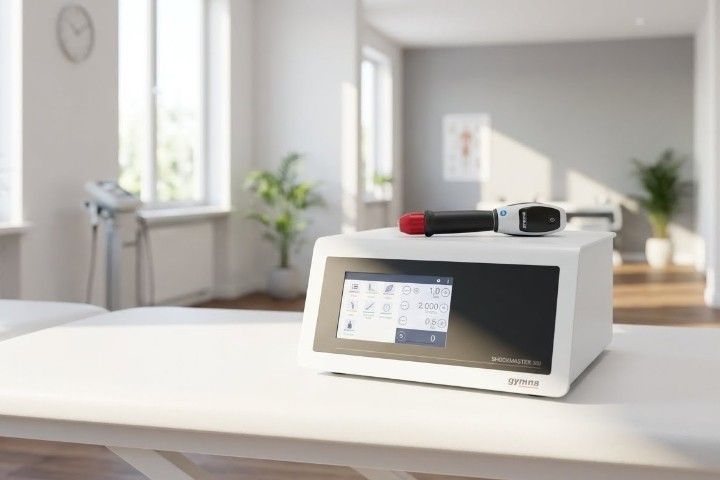 Gymna »ShockMaster 300« Stoßwellentherapiegerät | optional mit mobilem Gerätewagen