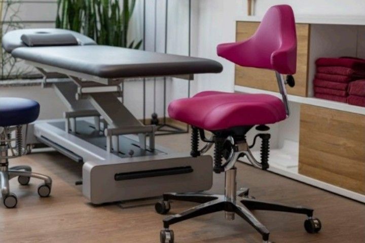 Haider Bioswing Drehhocker »oneUp EASY« | mit Rückenstütze