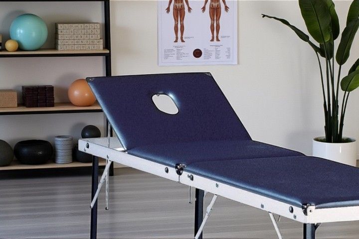 Alu-Kofferliege | 3-tlg., klappbar, 70 cm Liegenbreite