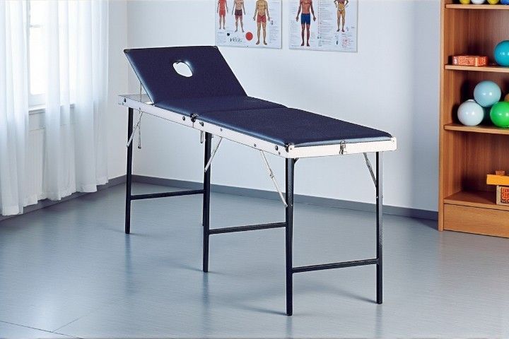 Alu-Kofferliege | 3-tlg., klappbar, 70 cm Liegenbreite