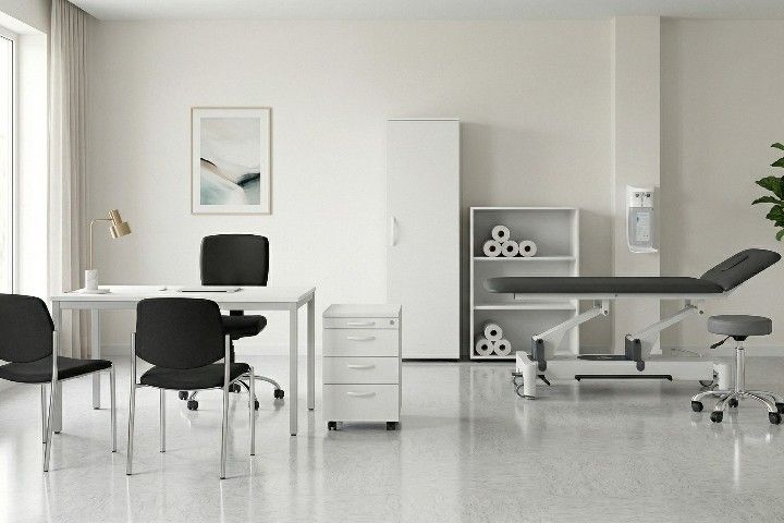 Komplettangebot Arztpraxis-Untersuchungsraum »Exam Pro«