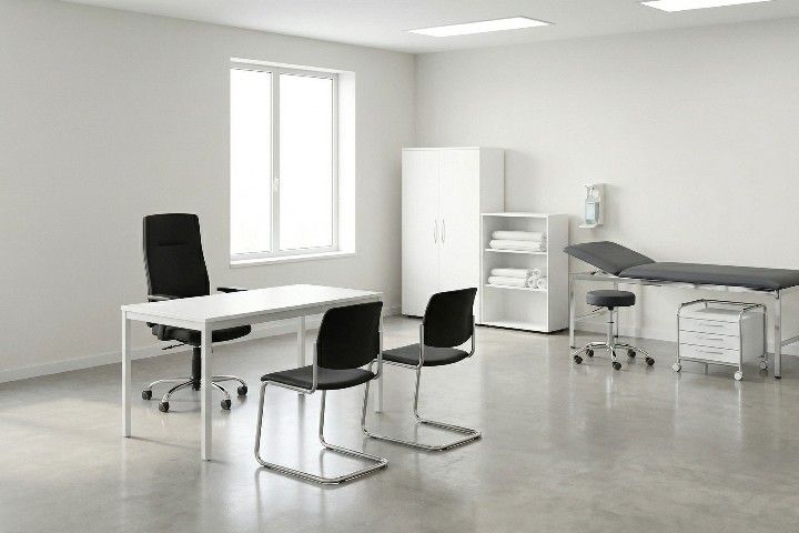 Komplettangebot Arztpraxis-Untersuchungseinheit »MED Pro«