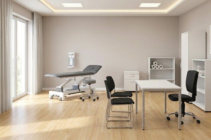 Komplettangebot Arztpraxis-Untersuchungsraum »Exam Pro«