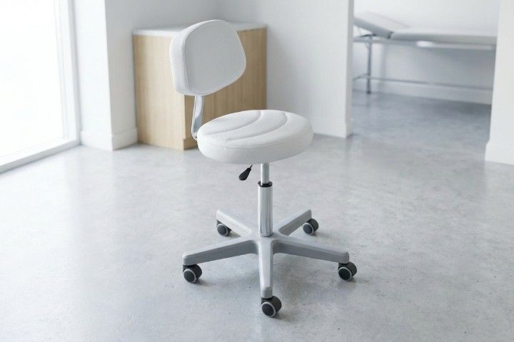 Lemi Arbeitshocker »030/S« mit Rückenlehne