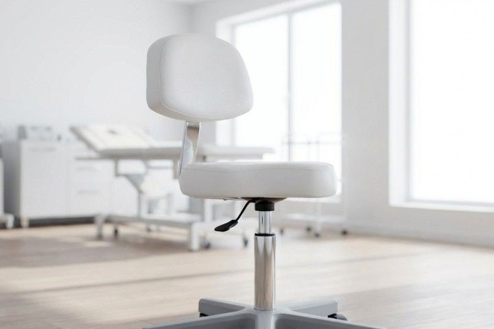 Lemi Arbeitshocker »050/S PEDI« mit Rückenlehne und Sattelsitz