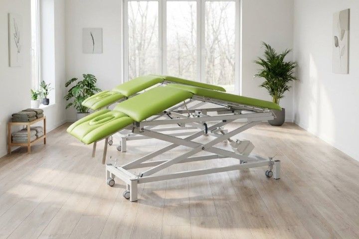 Therapieliege Stolzenberg Limburg »Basis 4« | Dachstellung, Schrägstellung, Drainageposition