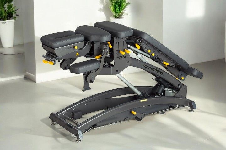 Therapieliege Manuthera »242«, Mobilisationsliege | Carbon