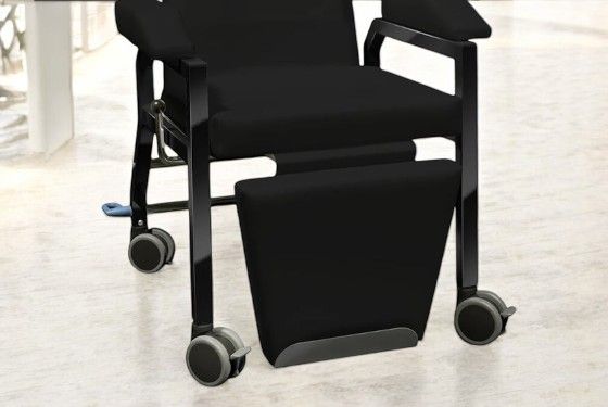 Multifunktionsstuhl HAEMO-FLEXA Cuneo Mobil ZF | Black Edition