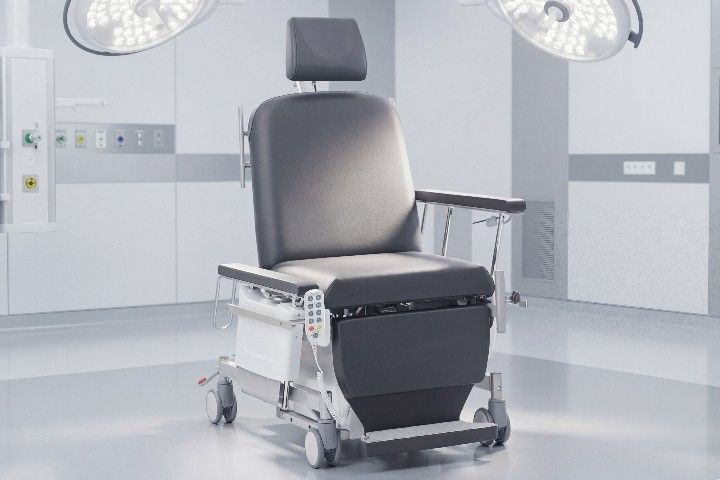 Mobile OP-Liege »Multiline Next AC+« und Multifunktionsstuhl