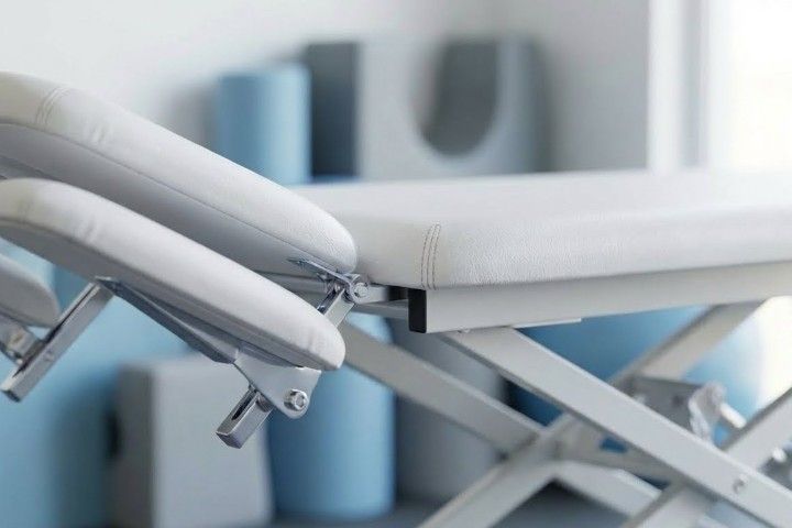 Ecopostural Mobile Therapieliege »Mypulse«, Kopfteil /3-tlg., Rundumschaltung, Rollhocker