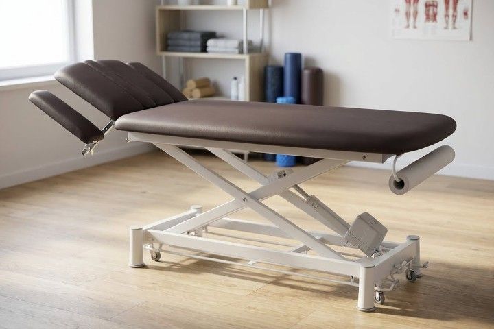 Ecopostural Mobile Therapieliege »Mypulse«, Kopfteil /3-tlg., Rundumschaltung, Rollhocker
