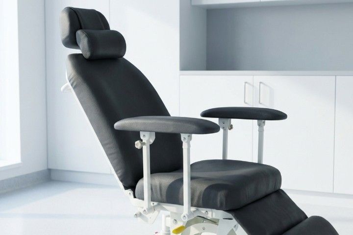 Patientenstuhl Lojer »6801« | hydraulisch höhenverstellbar, Liegeposition