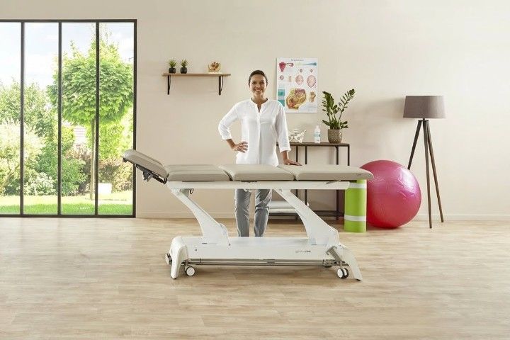 Behandlungsliege Gymna »PRO T3 / T3X« i-Control | PRO Pack Optionspakete Comfort, Comfort+, Safety+