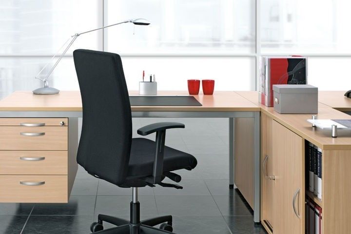 Geramöbel Schreibtisch »4 Fuß Eco« feste Höhe, 160x80 cm