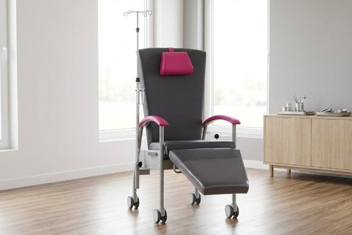 Fahrbare Variationsliege »SITA mobil« mit Schubbügel